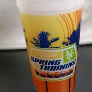 New York Mets Port St. Lucie FL 2002 Spring Training 24oz. Souvenir Plastic Cup